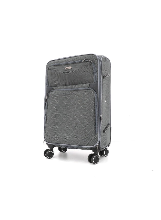 MELIFE 4 Piece Soft Luggage Set | 20", 24", 28", 32" | Lightweight Travel Trolley Bags | 360° Spinner Wheels - Image 2