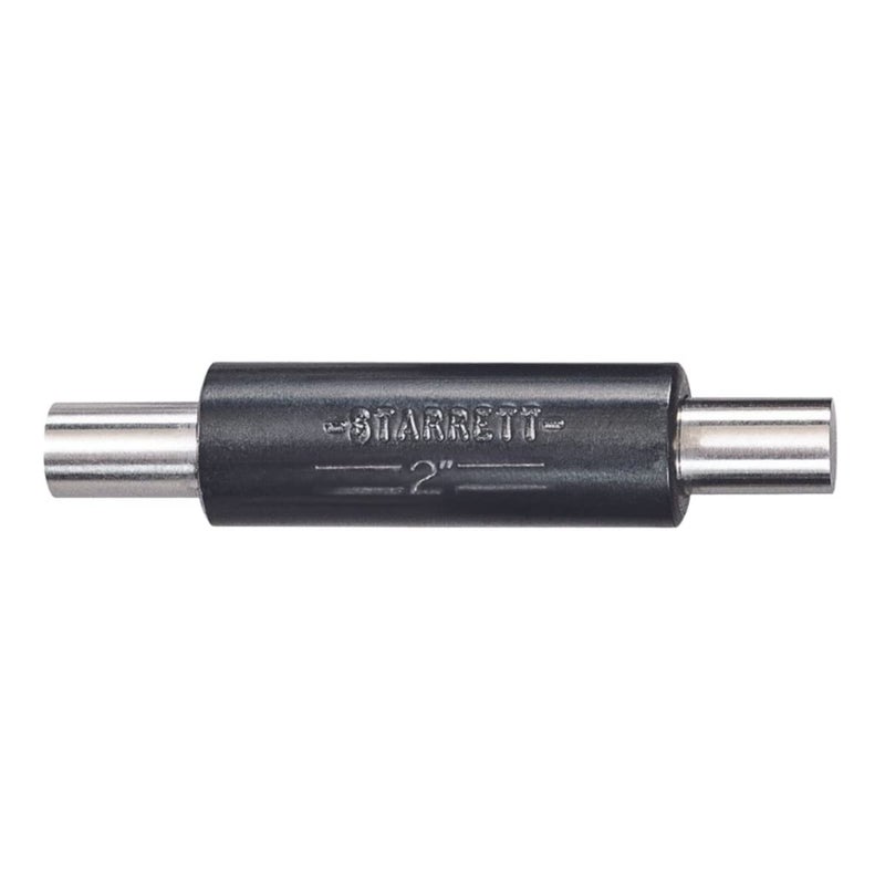 Starrett End Measuring Rod with Insulated Handle and Spherical Ends for Comparing Gages and Measuring Parallel Surfaces - 1/4" Diameter, 2" Length - 234A-2 - Image 1