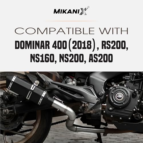 OBEROI'S TRADERS OBEROI’S TRADERS Stainless Steel Slip-on Exhaust Bend Pipe For Pulsar NS 200 | RS 200 | AS 200 | NS 160 | Dominar 250/400 - Image 2