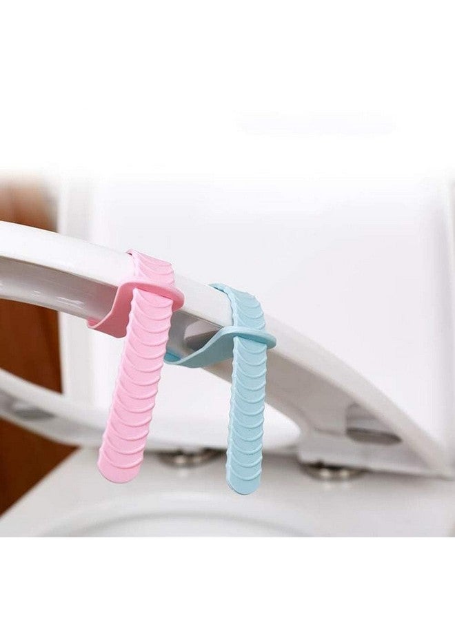 PUTHAK Toilet Seat Handle Lifter - Household Cushion Lifter for General Purpose Sitting - Avoid Touching Lid (Pack of 4) - Image 5