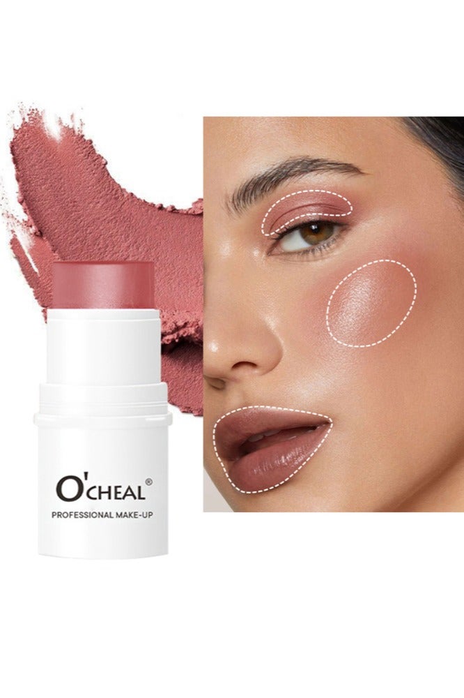 اوكيل متعدد التأثير الخد والشفاه عصا ، كريم كونتور عصا ، ماكياج متعدد العصي ، عصا خافي عيوب الوجه ، خفيفة الوزن ، كريمية ، خفيفة الوزن لجميع البشرة ، سهلة الاستخدام أثناء التنقل # 04 - Image 1