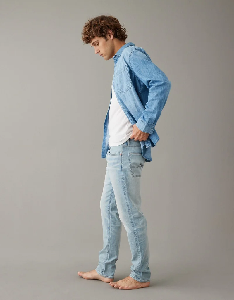 American Eagle  AE AirFlex+ Ultrasoft Athletic Fit Jean for Men | Best Price UAE