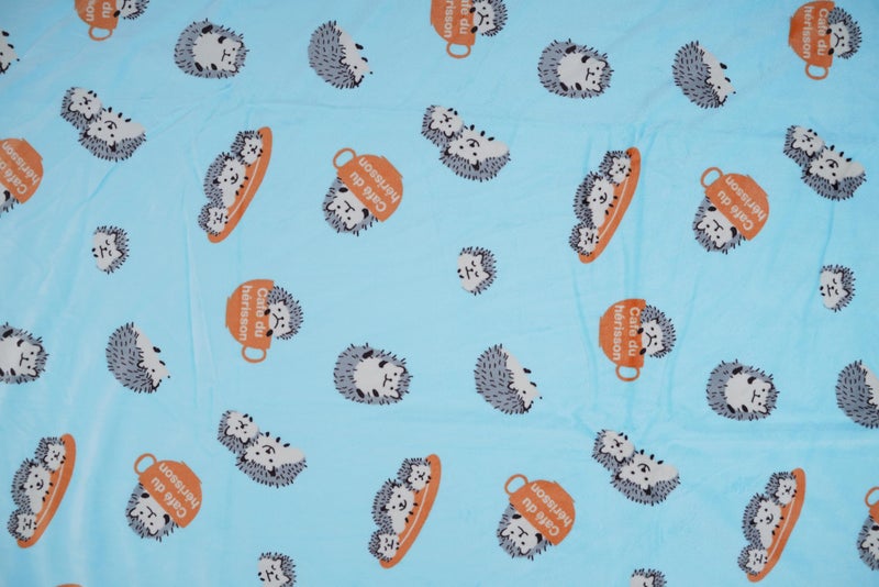 1ST STEP Printed Fleece Blanket (Porcupine) - Image 5