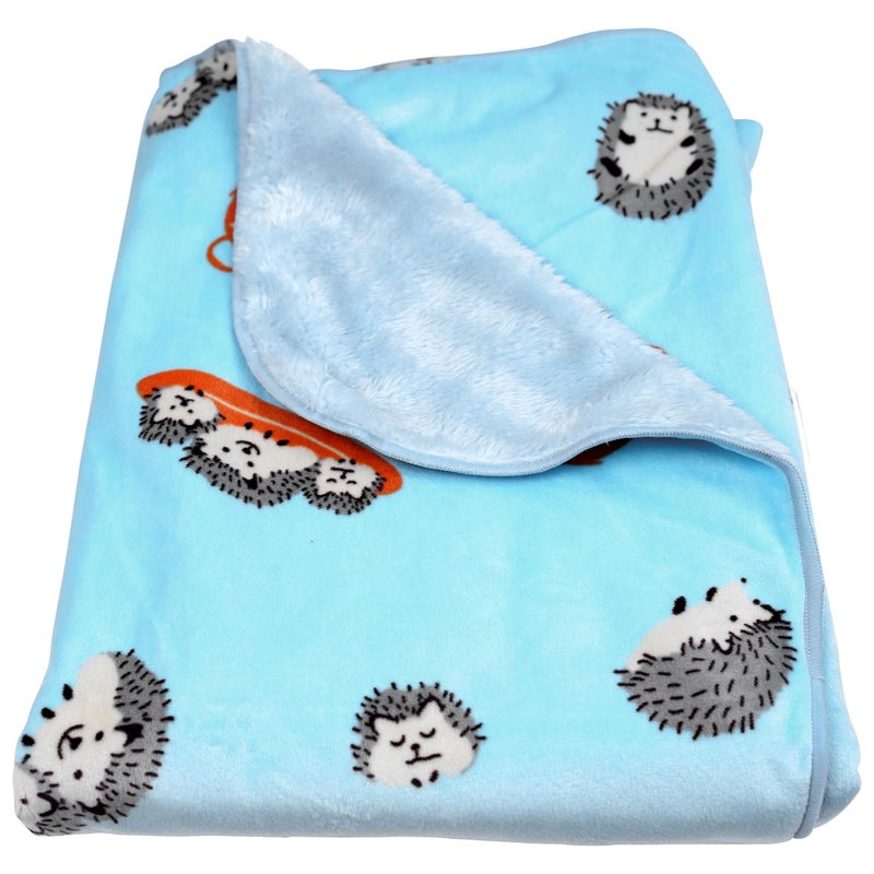 1ST STEP Printed Fleece Blanket (Porcupine) - Image 1