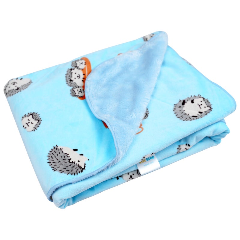 1ST STEP Printed Fleece Blanket (Porcupine) - Image 2