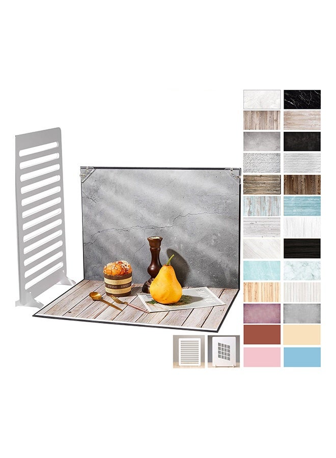 Z UO midi E ZUOMIDIE 13PCS 26Patterns مزدوج الجانب الخلفية ورقة التصوير الفوتوغرافي لوحات الخلفية مجموعة و 2Piece نافذة ضوء الظل التصوير الفوتوغرافي لوحة الخلفية لصورة المنتج الصغير - Image 1