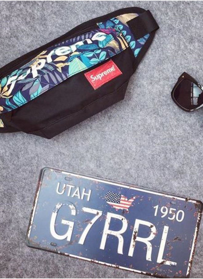 Y&D Travel Letter Printed Waist Bag  - Image 2