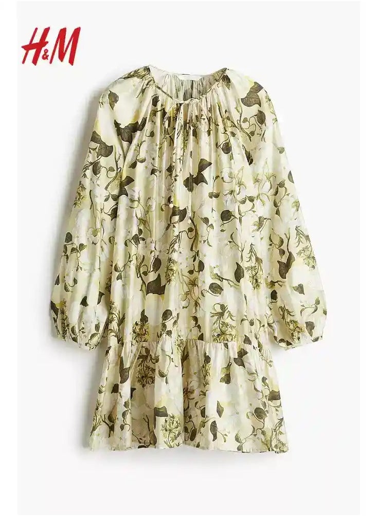 H and M - HM Women's New Loose Lightweight Comfortable And Fashionable Dress - Image 1