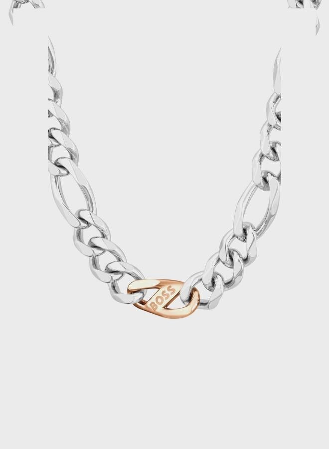 BOSS Rian Necklace in Stainless Steel with a Charm - 1580586 - Image 1