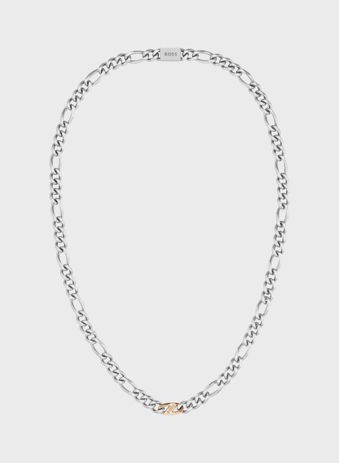 BOSS Rian Necklace in Stainless Steel with a Charm - 1580586 - Image 3