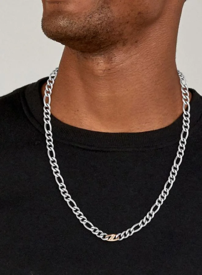 BOSS Rian Necklace in Stainless Steel with a Charm - 1580586
