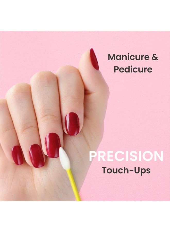 Fran Wilson NAIL TEES COTTON TIPS 120 Count (3 PACK) - The Ultimate Nail Tool, Multi-Purpose Double-sided Swabs with Pointed Ends for Precise Touch-ups and the Perfect At-Home Manicure & Pedicure - Image 2