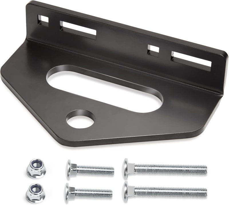 HOWBOW Zero Turn Mower Trailer Tow Hitch - Heavy Duty Steel with Carriage Bolt Hardware - Image 1