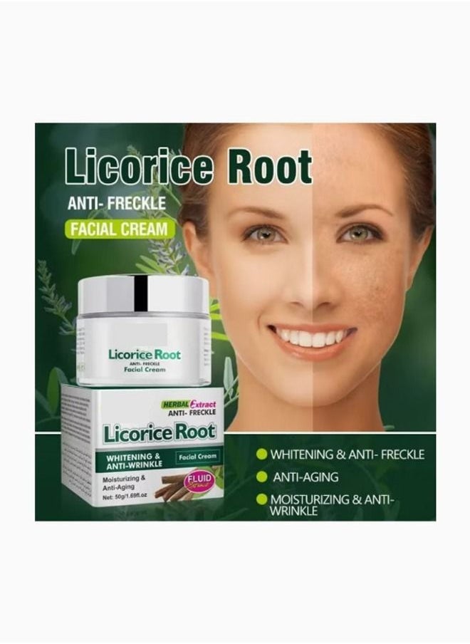 Licorice Root Anti-Wrinkle Brightening Facial Cream 50G