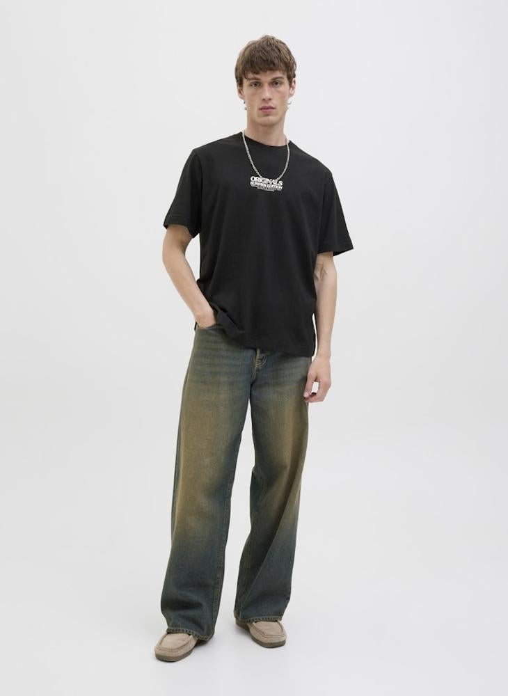 JACK & JONES Jortavira Pop Crew Neck T-Shirt  - Image 4