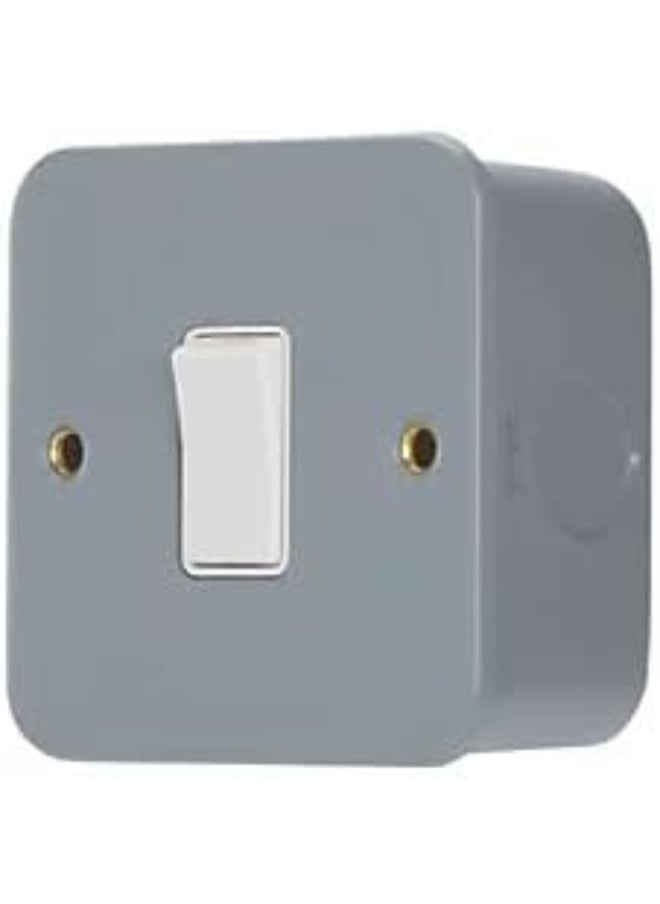 melfi Melfi Metal Clade Electrical Wall Switch  - Image 1