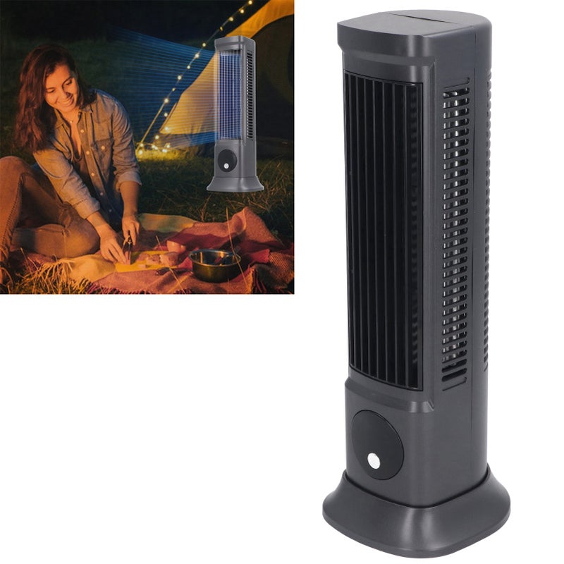 Desktop Tower Fan Professional Efficient Quiet 3 Levels Adjustable Bladeless Desk Fan for Bedroom Home Office Desktop - Image 4