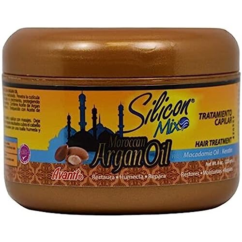 Silicon Mix Moroccan Argan Oil Hair Treatment, 8 Ounce - Image 2
