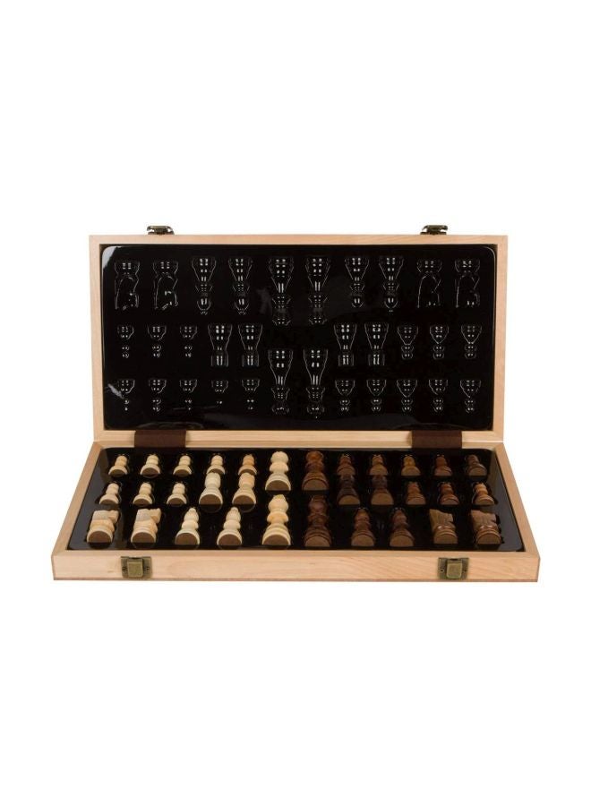 Best Chess Set Portable Compact Lightweight Authentic Detailing Wooden Chess Game Set - Image 3