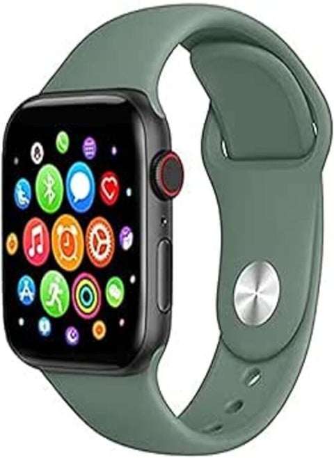 T500 Smart Watch Full Touch Screen, Massages & Calls Compatible With Android And IOS Green Color