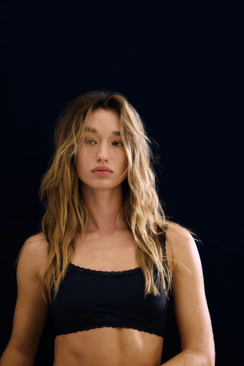 H&M Padded soft microfibre bra