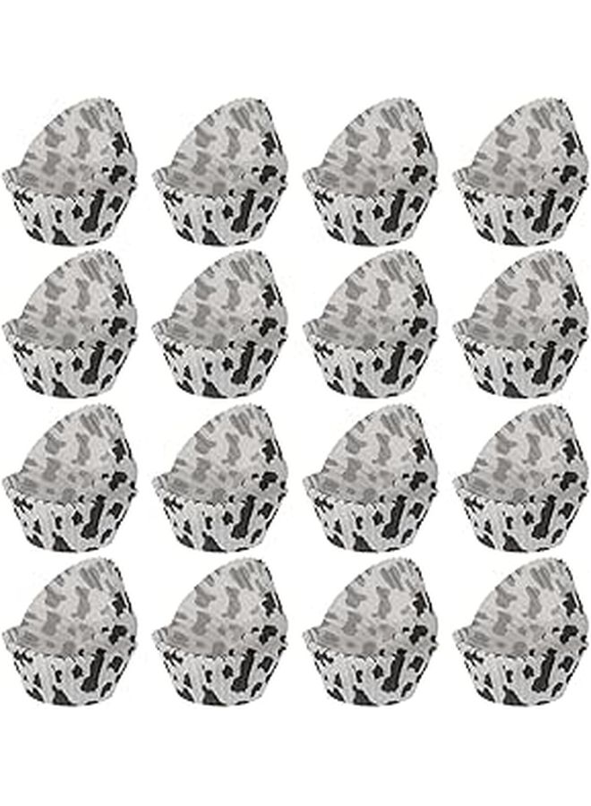 Greaseproof Disposable Cake Paper Trays 300pcs Oil Proof Baking Liners - Image 1