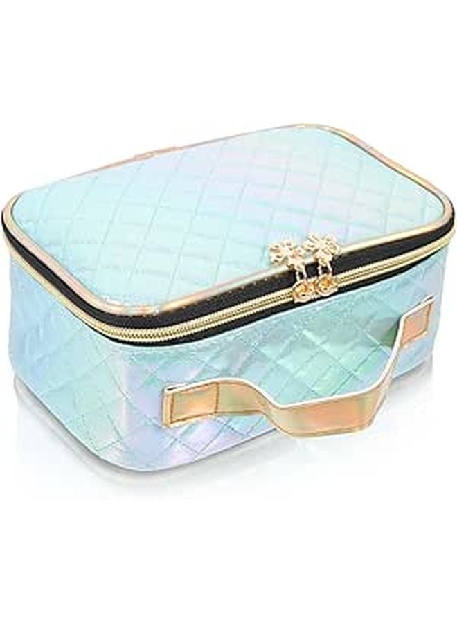 Large Capacity Multipurpose Diamond Shaped Storage Organizer Bag for Travel Makeup and Daily Use Portable Easy to Clean - Image 1