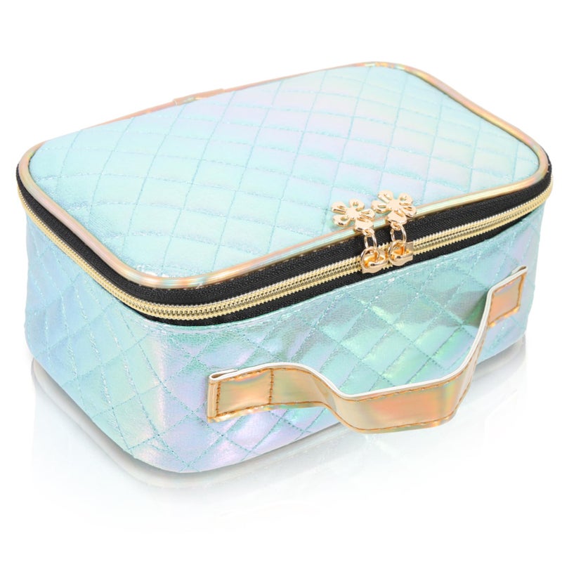 Large Capacity Multipurpose Diamond Shaped Storage Organizer Bag for Travel Makeup and Daily Use Portable Easy to Clean - Image 2