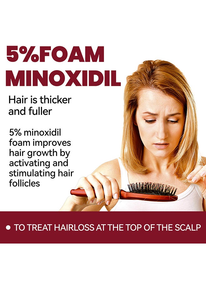 EELHOE Hair regeneration foam revivies and restores hair follicles for women hair health care four month supply 60g - Image 3