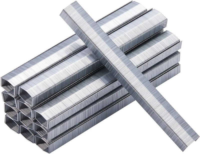 بوستيتش دبابيس Office B8 PowerCrown مقاس 0.25 بوصة، عبوة تحتوي على 40,000 دبوس (STCRP21151/4-8)، لون فضي - Image 5