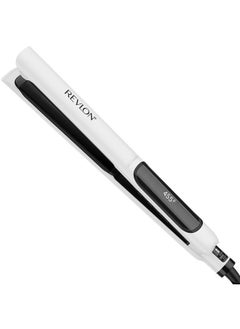 Revlon Crystal C + Ceramic Digital Hair Flat Iron | Long-Lasting Shine and Less Frizz, (1 in)  - Image 1