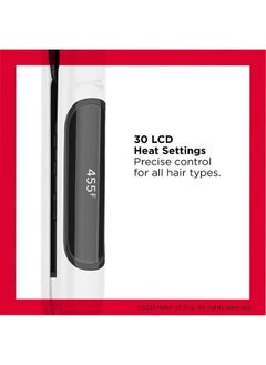 Revlon Crystal C + Ceramic Digital Hair Flat Iron | Long-Lasting Shine and Less Frizz, (1 in)  - Image 3