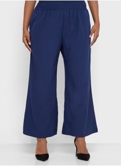 Wide Leg Pants With Elasticated Waist - pzsku/Z45178AE9FA96BDB12917Z/45/_/1729575022/50eafdf4-46ab-47d9-a2c6-ea8563a63ab2