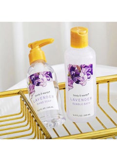 BODY & EARTH Gift Baskets For Women 11 Pcs Lavender Spa Gifts For Women with Bubble Bath Body Lotion Sets, Bath and Body Gifts Set For Women Christmas Gifts for Women Spa Gift Sets  - Image 5