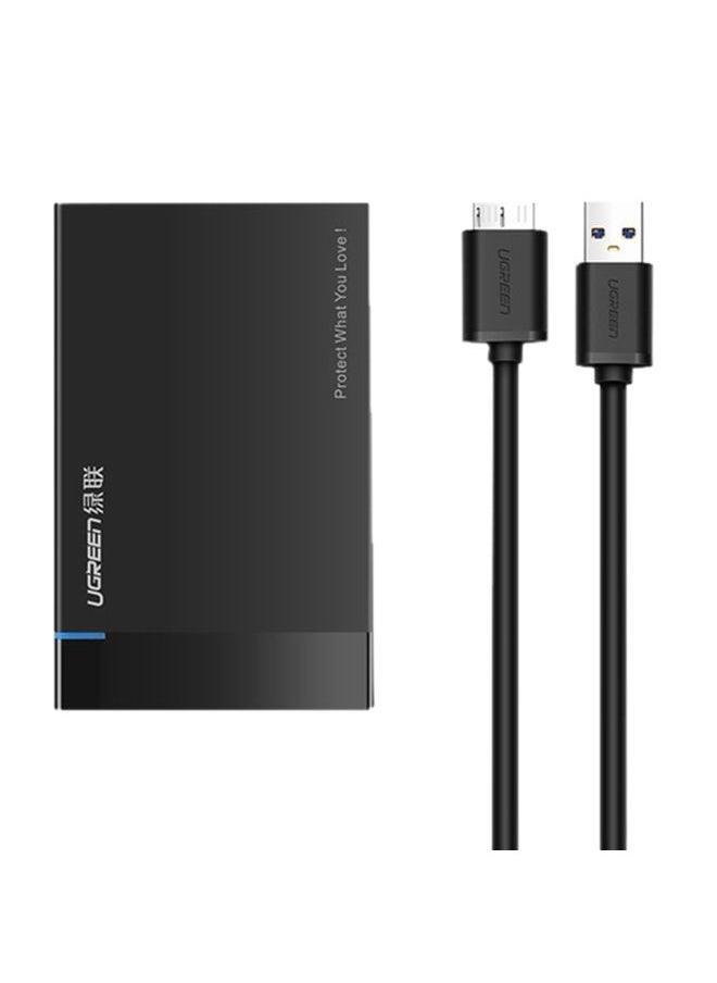 BURAQ - UGREEN US221 HDD Enclosure 2.5 inch SATA to USB 3.0 SSD Adapter Hard Disk Drive Box External HDD Case, Support UASP Protocol - Image 1