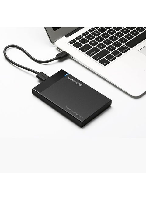 UGREEN US221 HDD Enclosure 2.5 inch SATA to USB 3.0 SSD Adapter Hard Disk Drive Box External HDD Case, Support UASP Protocol