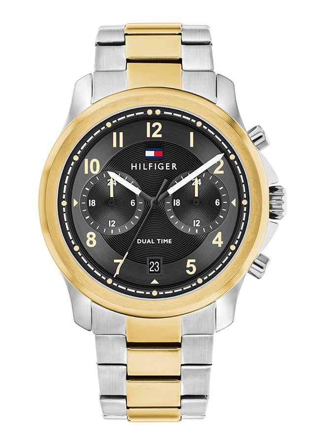 TOMMY HILFIGER - Men's Analog Round Shape Stainless Steel Wrist Watch 1710627 - 43.75 Mm - Image 1