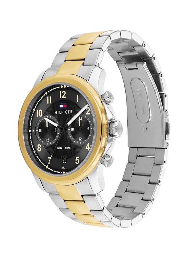 TOMMY HILFIGER - Men's Analog Round Shape Stainless Steel Wrist Watch 1710627 - 43.75 Mm - Image 1