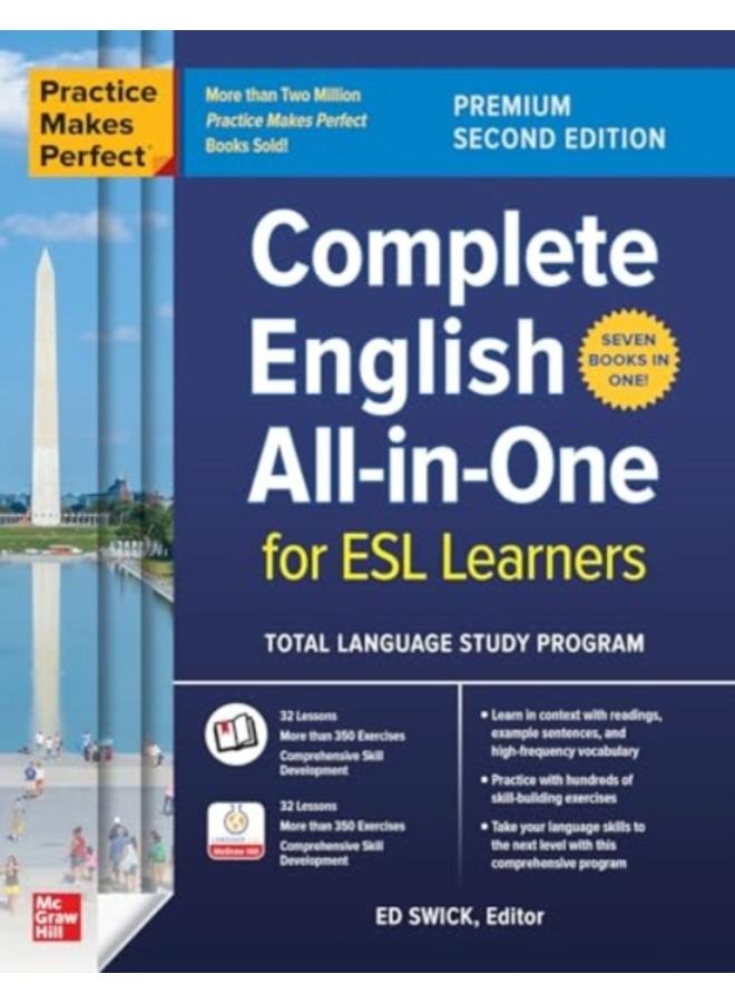 Practice Makes Perfect: Complete English All-in-One for ESL Learners, Premium Second Edition 