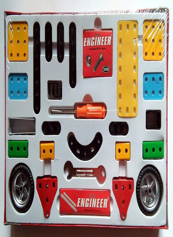 NISHCHAY ENTERPRISE Little Engineer Mechanical Kit Dhoom Bike for Juniors (16 Models | 86+ Piece) - Image 2