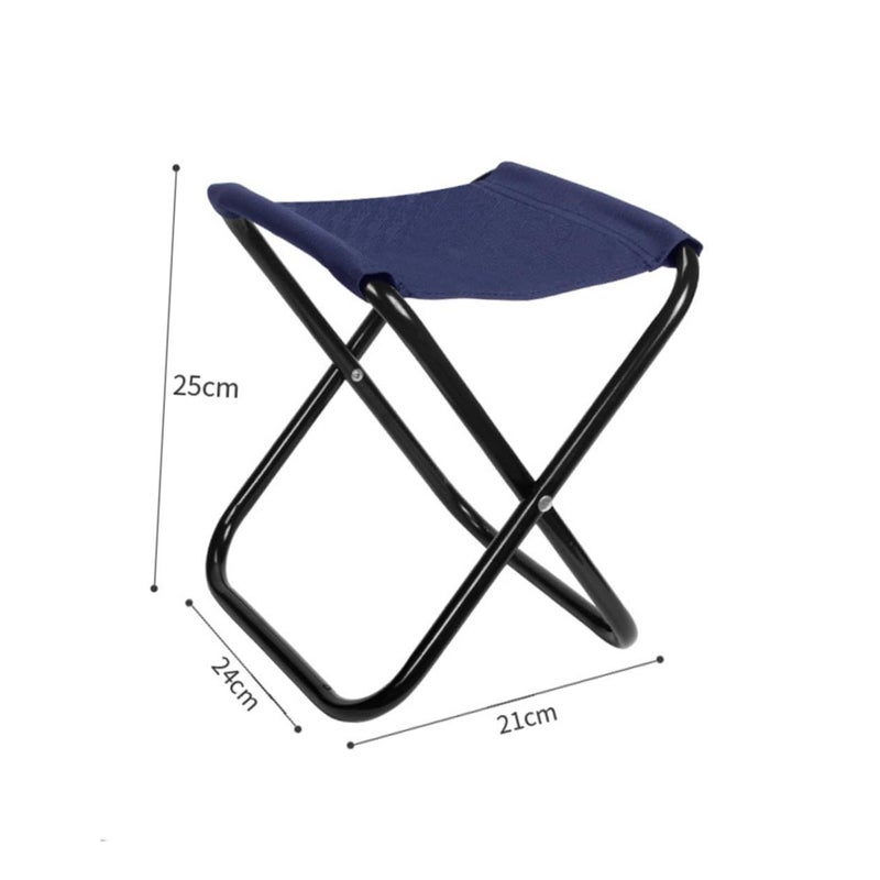 POPETPOP Foldable Outdoor Stool Strong Load Capacity Easy Carry - Image 3