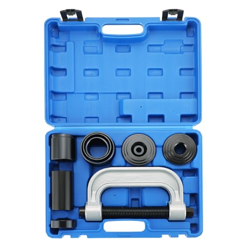 NYXOVA Ball Joint Removal Installation Tool, Heavy Duty Ball Joint Press Kit & U Joint Removal Tool with 4 Wheel Drive Adapters for Most 2WD and 4WD Cars Light Trucks - Image 1