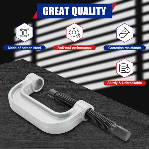 NYXOVA Ball Joint Removal Installation Tool, Heavy Duty Ball Joint Press Kit & U Joint Removal Tool with 4 Wheel Drive Adapters for Most 2WD and 4WD Cars Light Trucks - Image 3