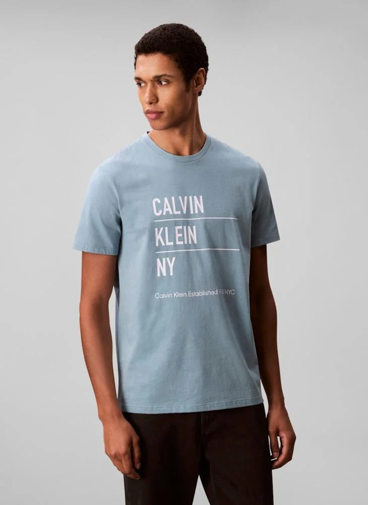 Calvin Klein Jeans 30S Graphic Crew Neck T-Shirt