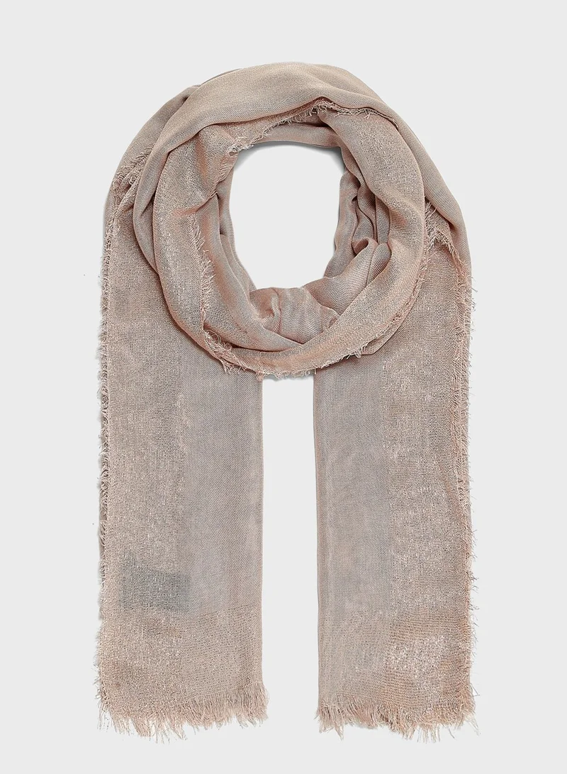 PARFOIS Scarf With Faux Pearls