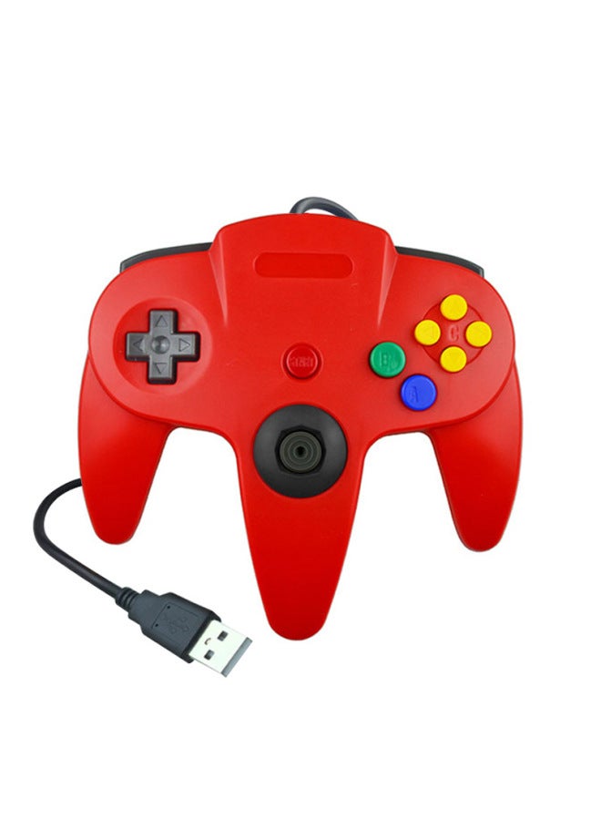 Neutral N64usb Gamepad N64usb Wired Handle N64 Shape Pc Handle Brand New Welcome - Image 1