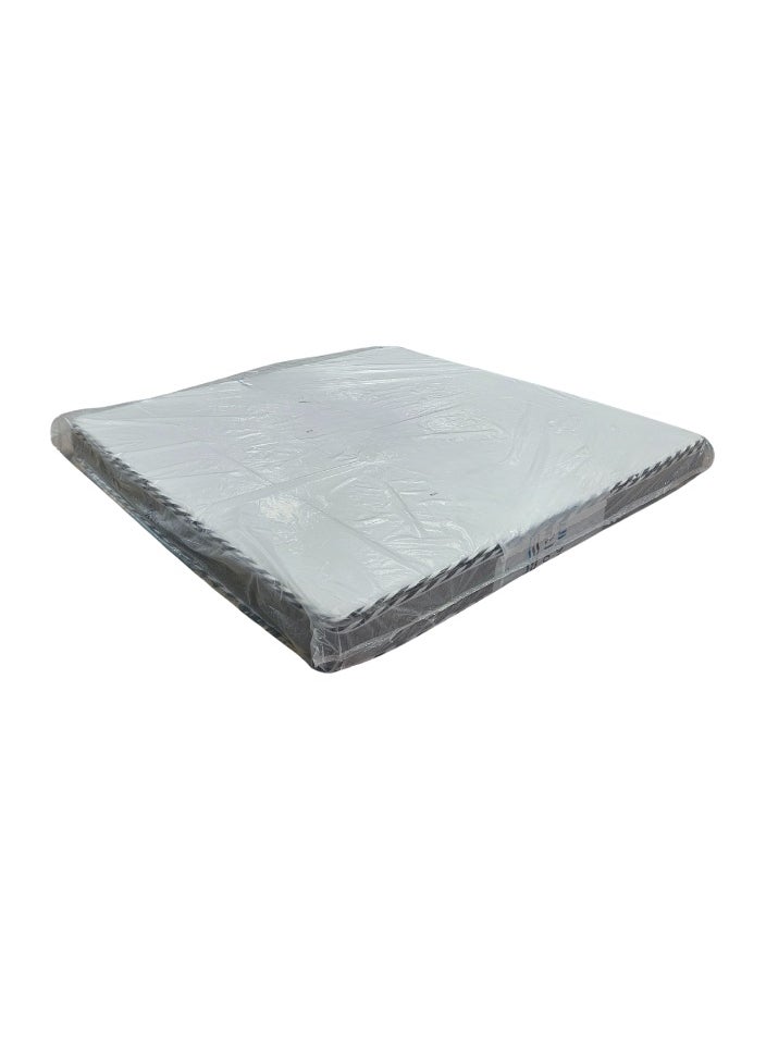 Multi-layer bed mattress with high-density foam texture, comfortable mattress with two-layer system, high-density memory foam filling and soft microfiber mattress fabric (size 200X140X20)