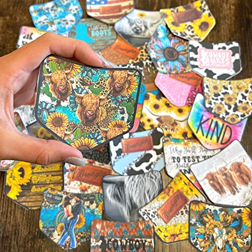 Lashicorn Pocket Shape Cardstock Cutouts for Freshies | 12 Pack | 3.75 Wide x 2.75" Long | Freshie Supplies | Mixed Pack of 12 Different Design - Image 2