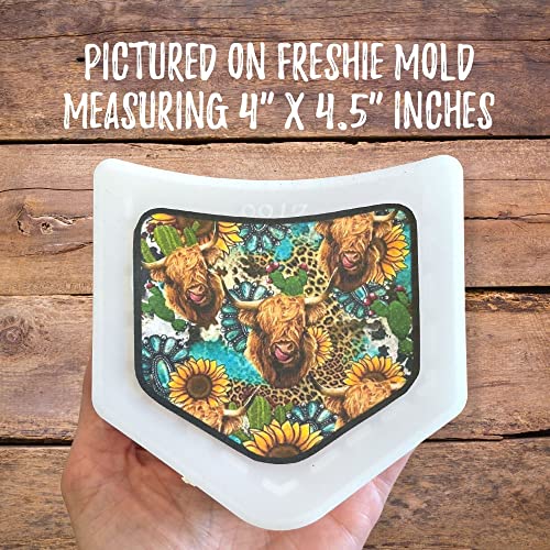 Lashicorn Pocket Shape Cardstock Cutouts for Freshies | 12 Pack | 3.75 Wide x 2.75" Long | Freshie Supplies | Mixed Pack of 12 Different Design - Image 4