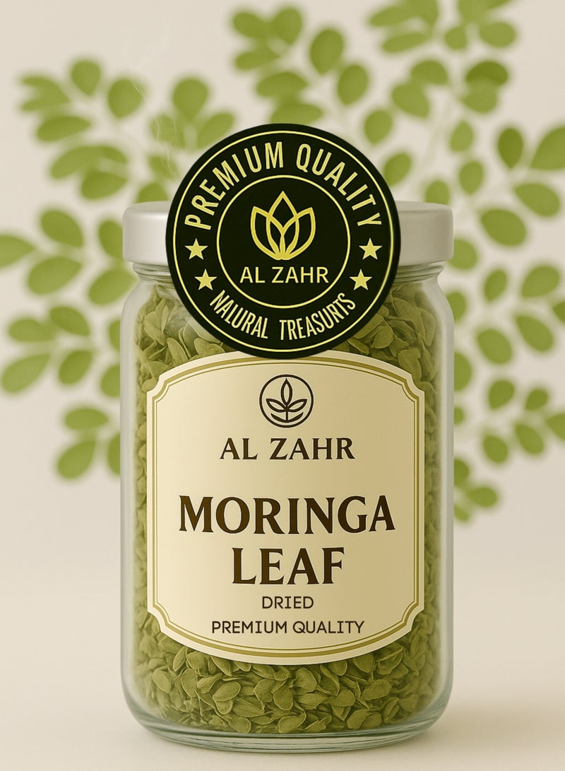 Zahr Moringa Leaf Dried – 100% Natural & Organic Plant Growth Booster, High-Grade Hand-Sorted Botanical Moringa / Drumstick Tree Leaf / Moringa Oleifera for Gardening, Rich in Nutrients for Soil & Plant Health - Image 2
